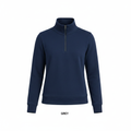 Quarter Zip Pullover in Navy Blue